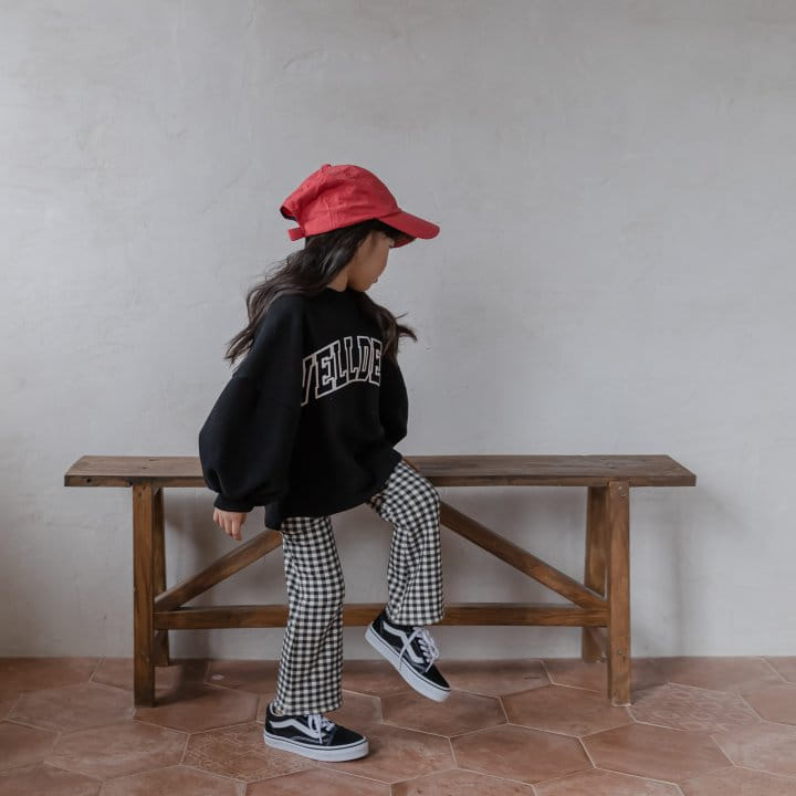 Black Checkered Pants