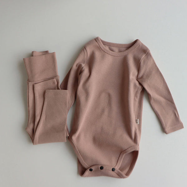 Pink Bodysuit Set