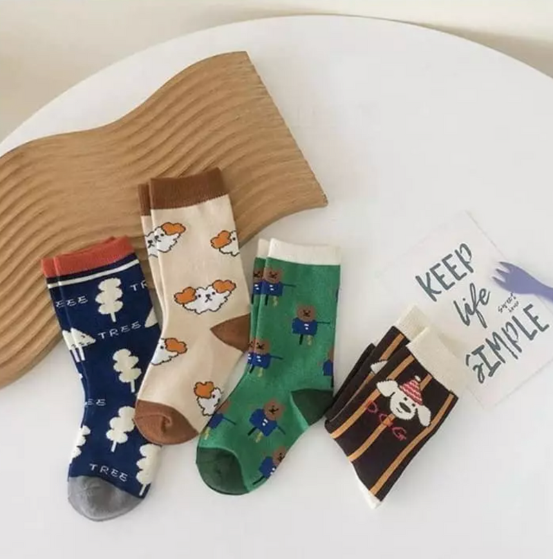 Cartoon Socks Set